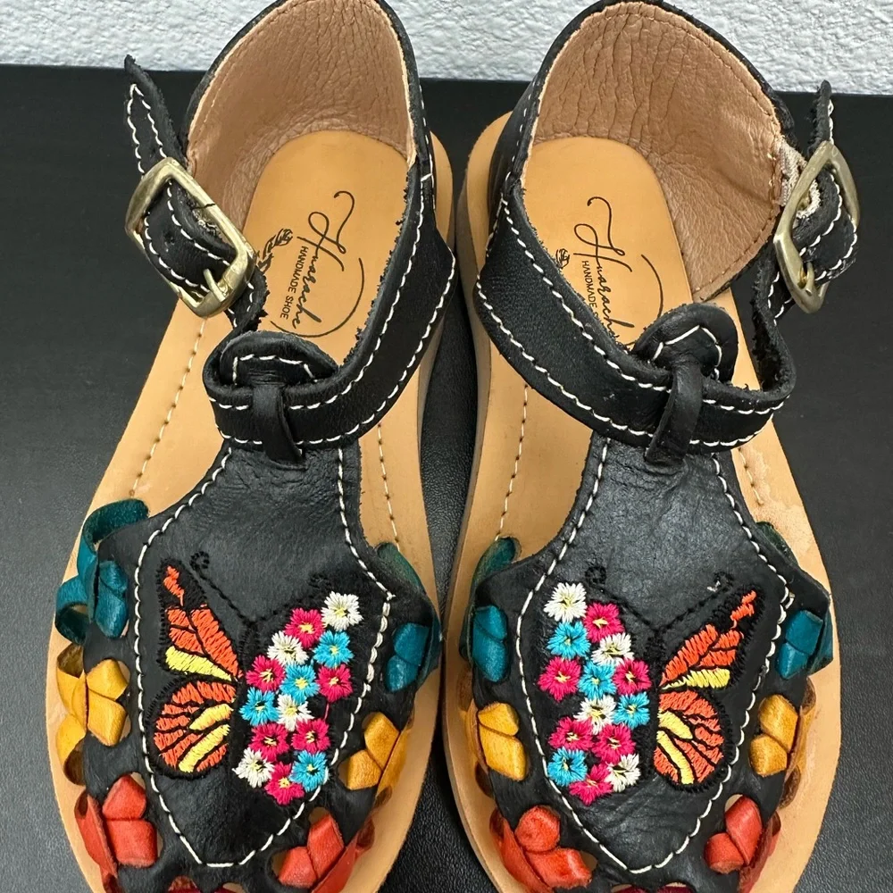 Huarache Girls‎ Handmade Mexican Sandals Size: 7, NWB